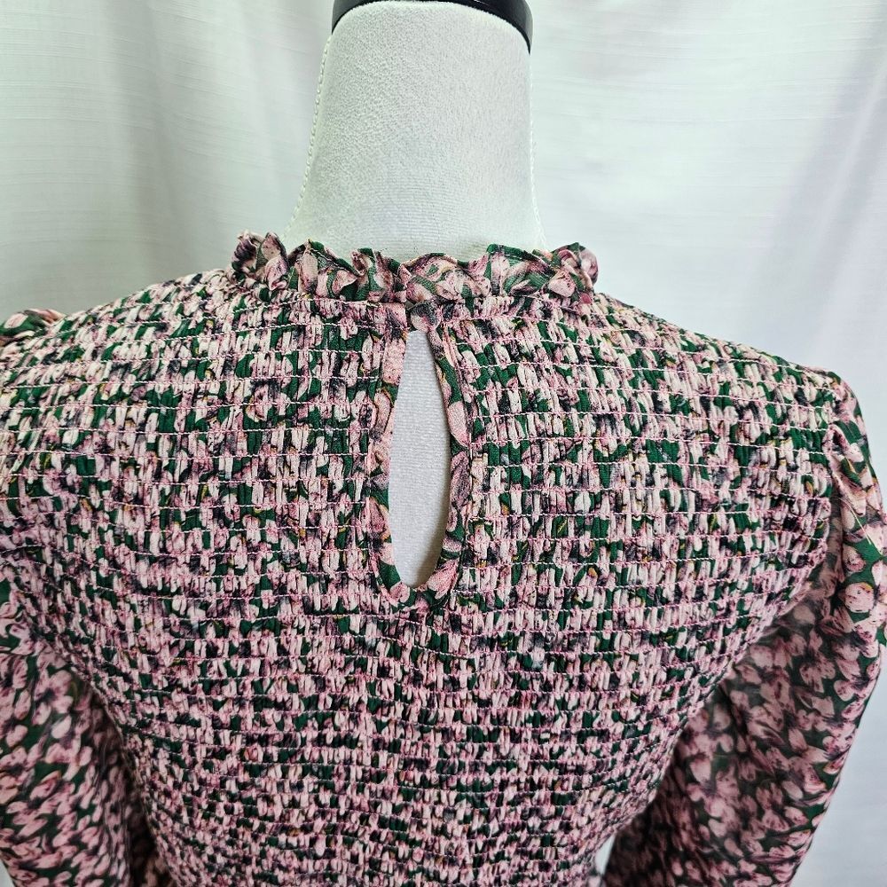 Floral Long Sleeve Dress - Picture 10 of 14